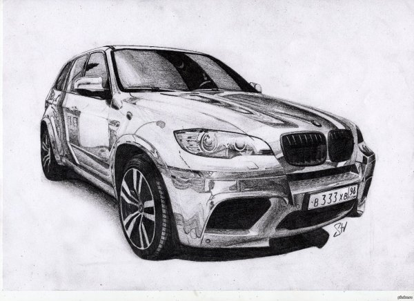 BMW m5 Pencil