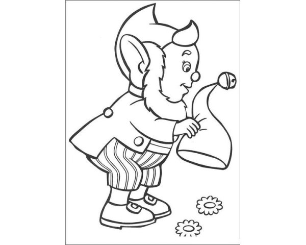 Андерсен Оле Лукойе раскраска