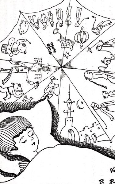 Андерсен Оле Лукойе раскраска