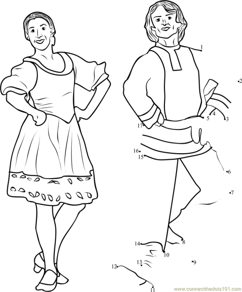 Танец рисунок