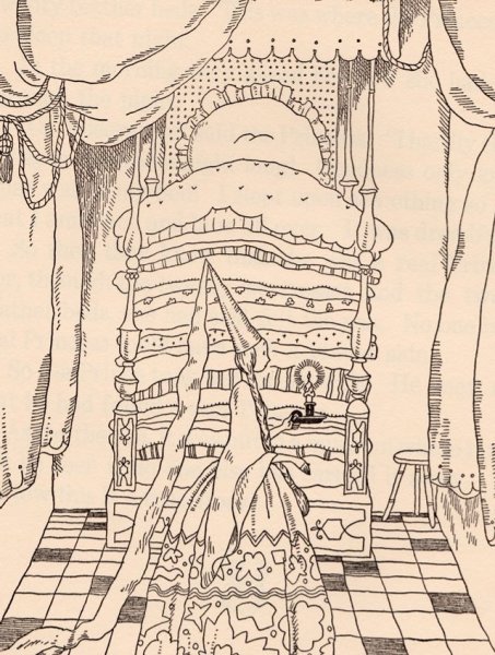 Принцесса на Горошене Андерсон картинки расскраски