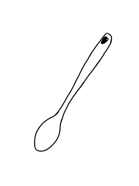 Ложка рисунок