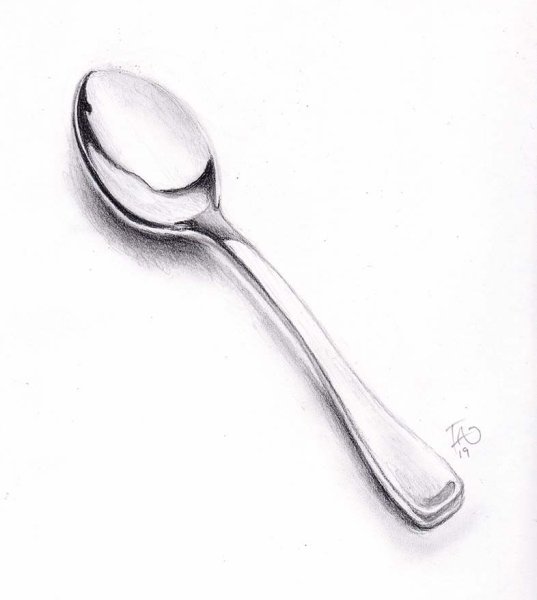 Ложка для раскрашивания