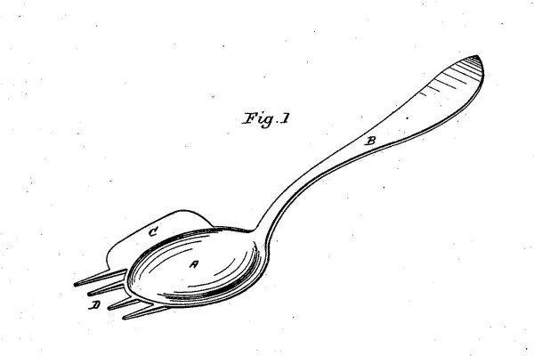 Трафарет ложки