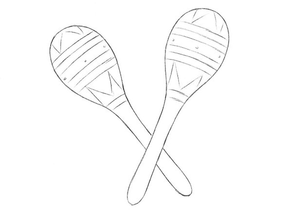 Набросок ложки