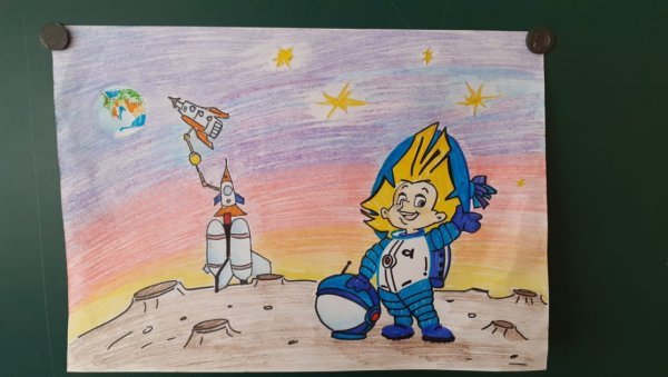 Незнайка для срисовки