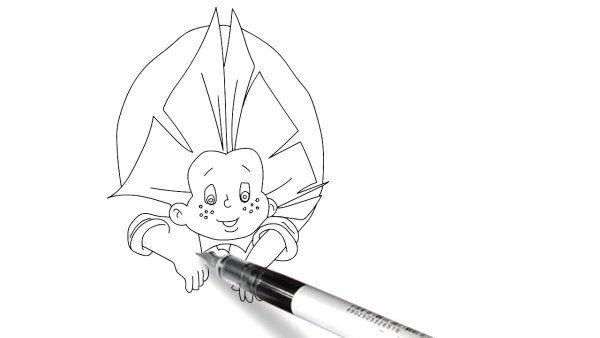 Незнайка художник Вальк и Лаптев