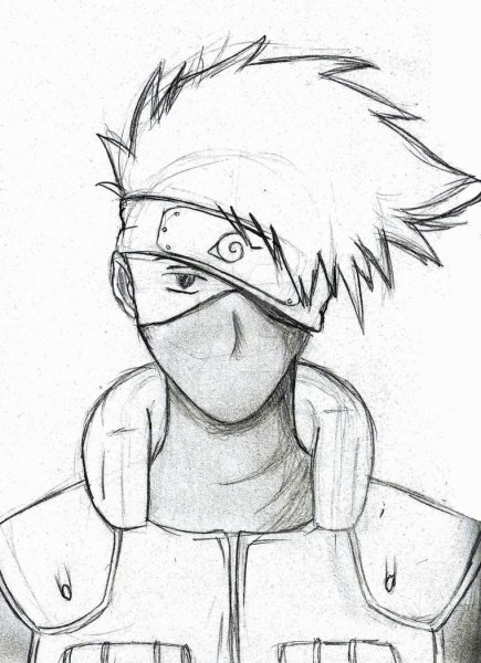 Какаши сенсей скетч