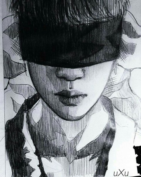 Чимин профиль тень