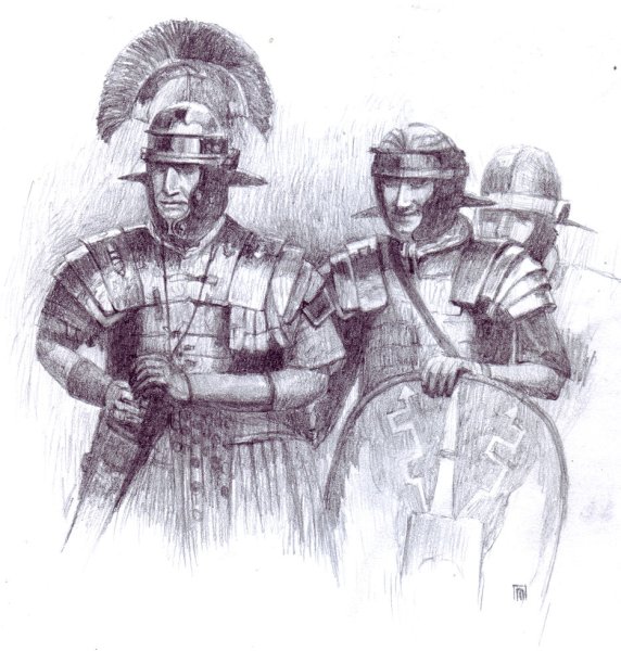 Римский воин легионер