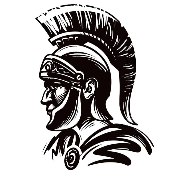 Раскраска Римский воин легионер