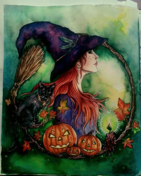 Украшения ведьма Самайн