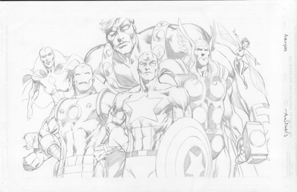 Зарисовки Мстители