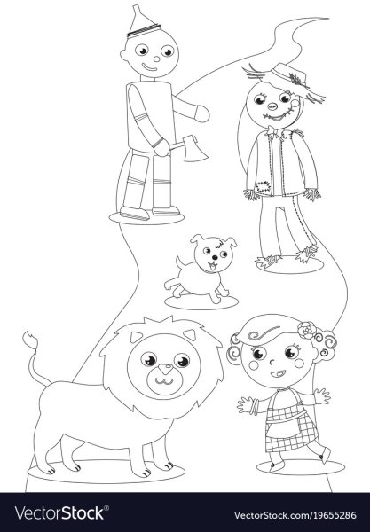 Волшебник изумрудного города раскраска