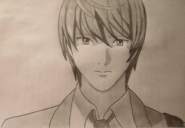 Лайт тетрадь смерти для срисовки