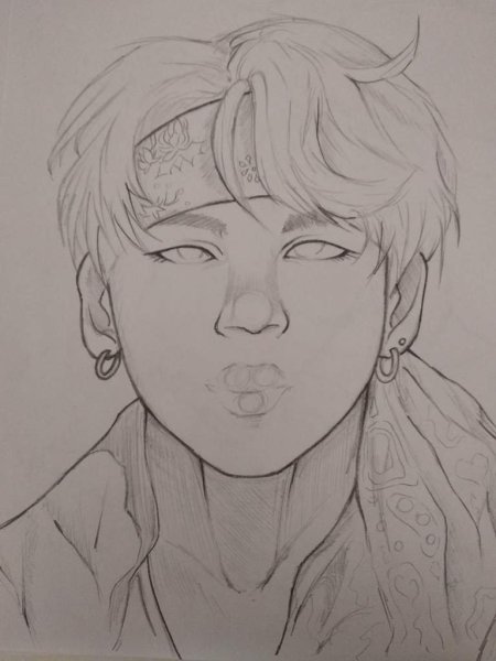 Портреты БТС Юнги