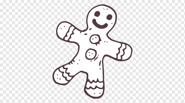 Голова пряничного человечка