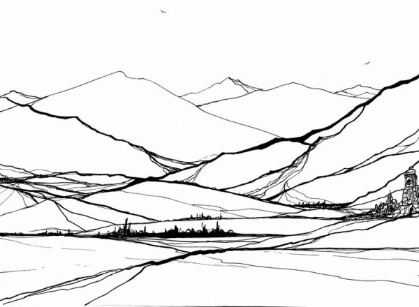 Горы Графика