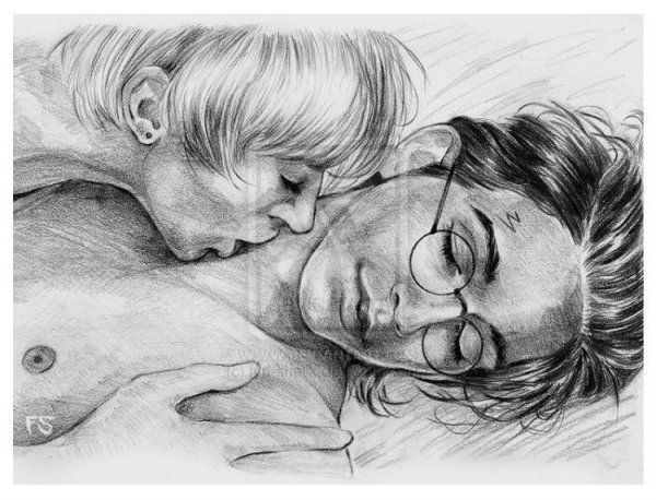 Драко Малфой для срисовки