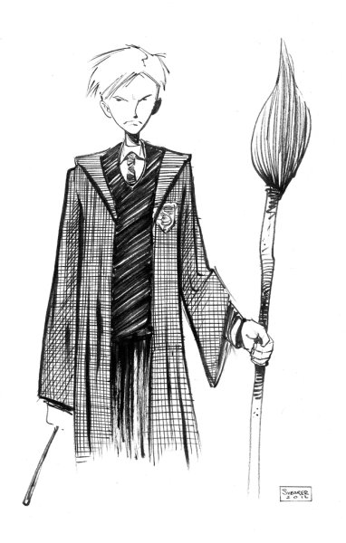 Драко Малфой портрет