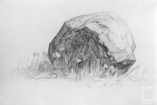 Зарисовки первоплановых элементов пейзажа