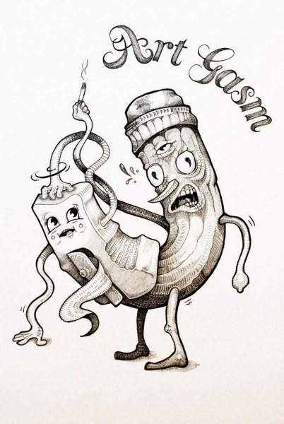 Смешные рисунки карандашом