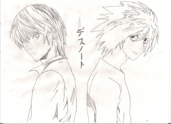 Тетрадь смерти для срисовки