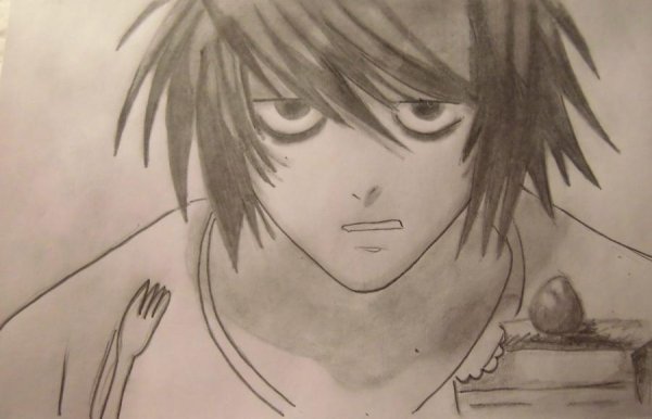 Тетрадь смерти нарисова