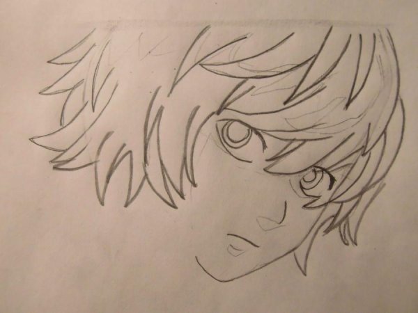 Нарисовать НИА тетрадь смерти