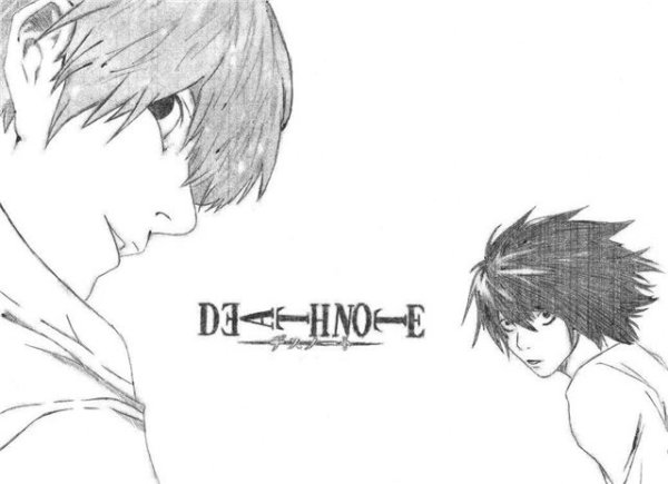 Тетрадь смерти для срисовки