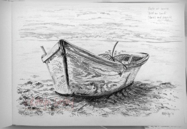 Лодка набросок