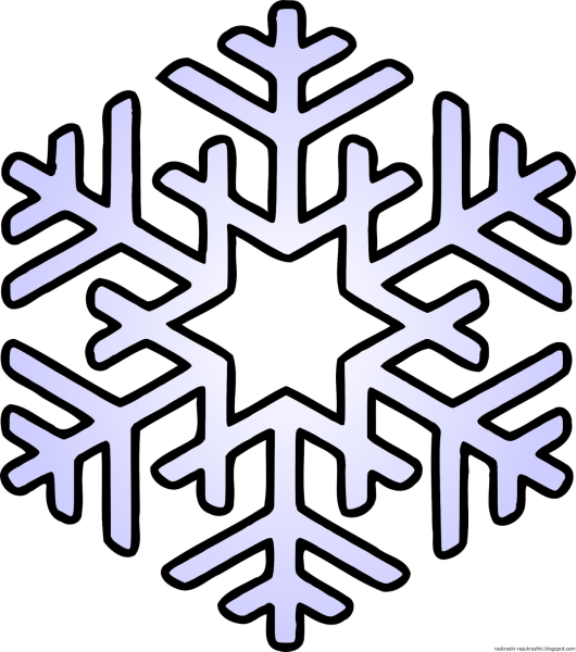 Снежинка рисунок