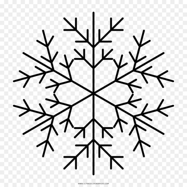 Рисование снежинки