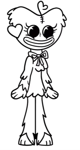 Раскрашивание Кисси Мисси