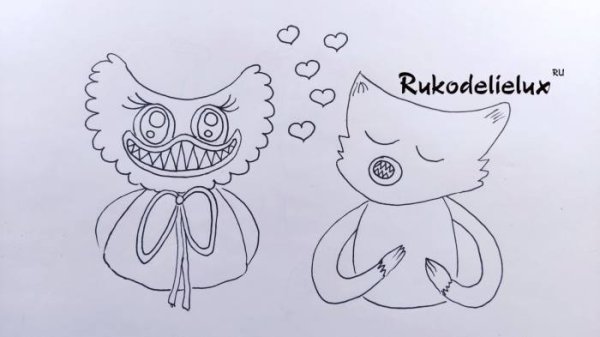 Рисунок киси МИСИ лёгкий