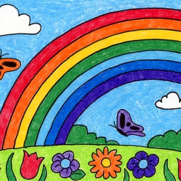 Радуга рисунок