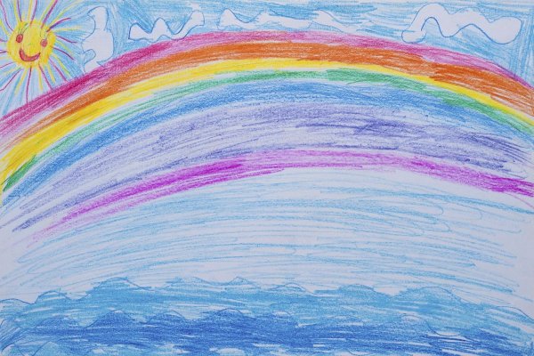 Радуга рисунок