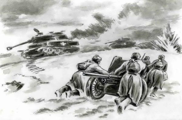 Битва под Москвой рисунки детей