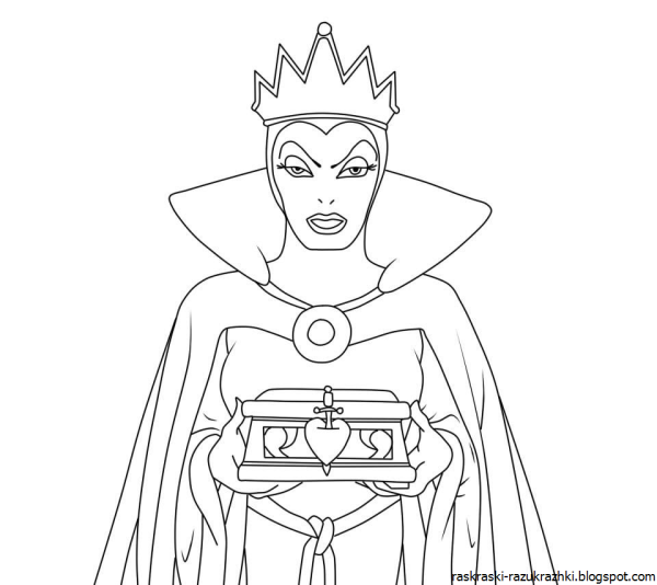 Снежная Королева карандашом