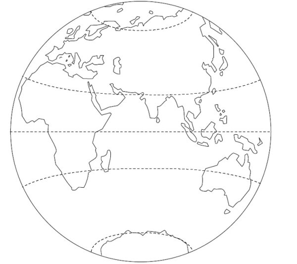 Планета земля раскраска для детей