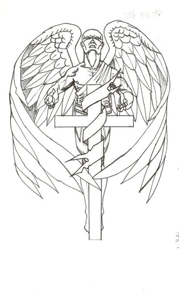 Архангел Уриил тату