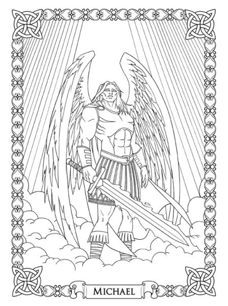 Архангел Кассиэль икона