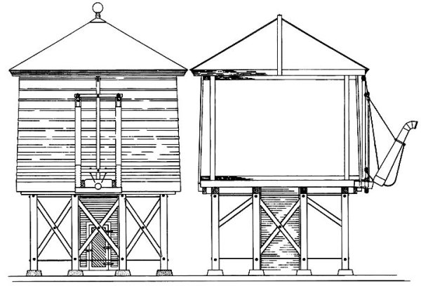 Нахабино водонапорная башня