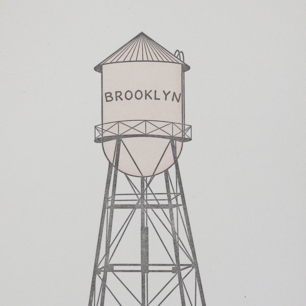 Водонапорная башня каланча рисунок