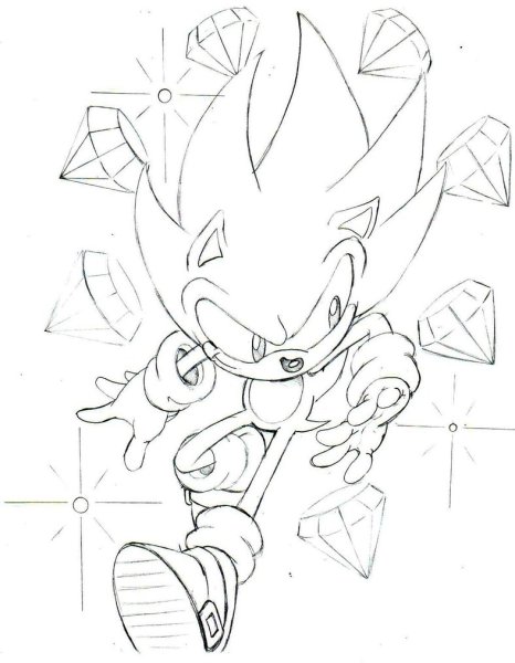 Соник Соник рисования