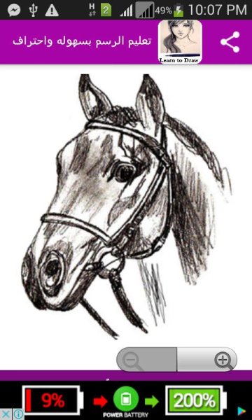 Голова лошади рисунок карандашом