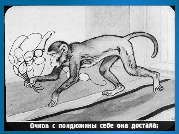 Мартышка и очки. Басни