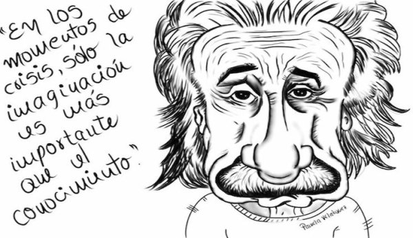 Эйнштейн с языком раскраска