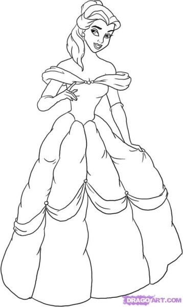 Жасмин Дисней скетч