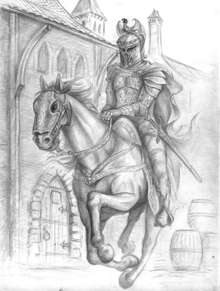 Всадники для рисования